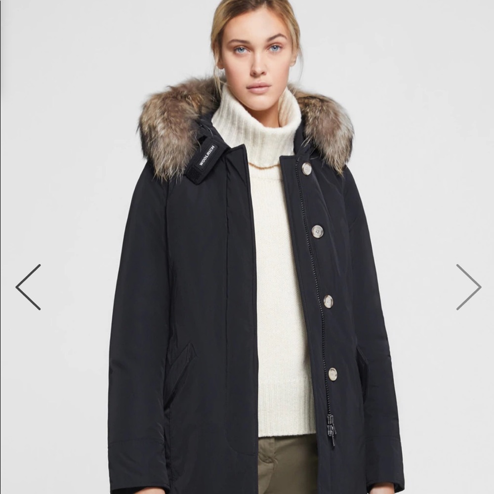 Woolrich artic parka coat